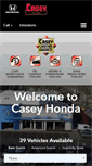 Mobile Screenshot of caseyhonda.com